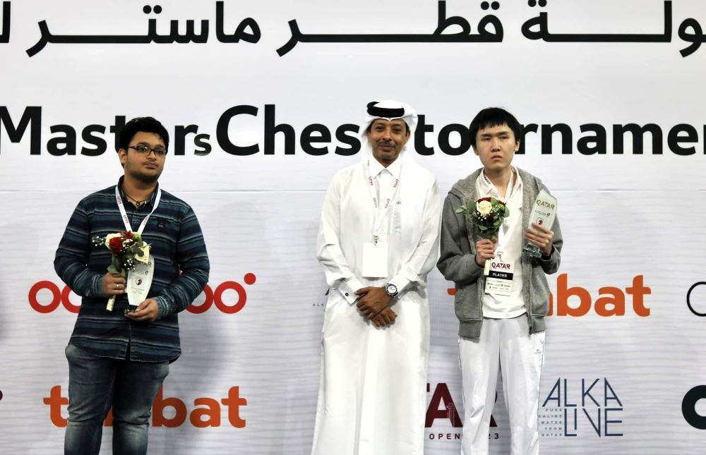chess24.com on X: Congratulations to @NodirbekYakubb1 on winning the  #QatarMasters2023 and the $25,000 top prize after defeating Abdusattorov  2:0 in the playoff!   / X