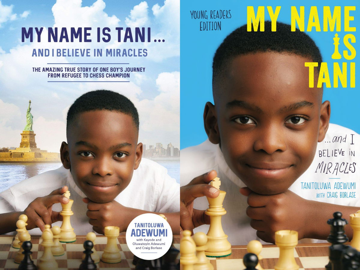 Tani Adewumi book coming in April! - The Chess Drum