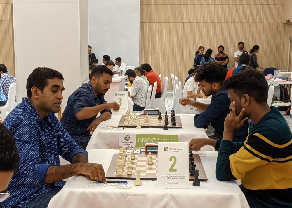 Akshayakalpa Organic Karnataka State Open Championship 2023 returns with a  10 Lacs prize fund - ChessBase India