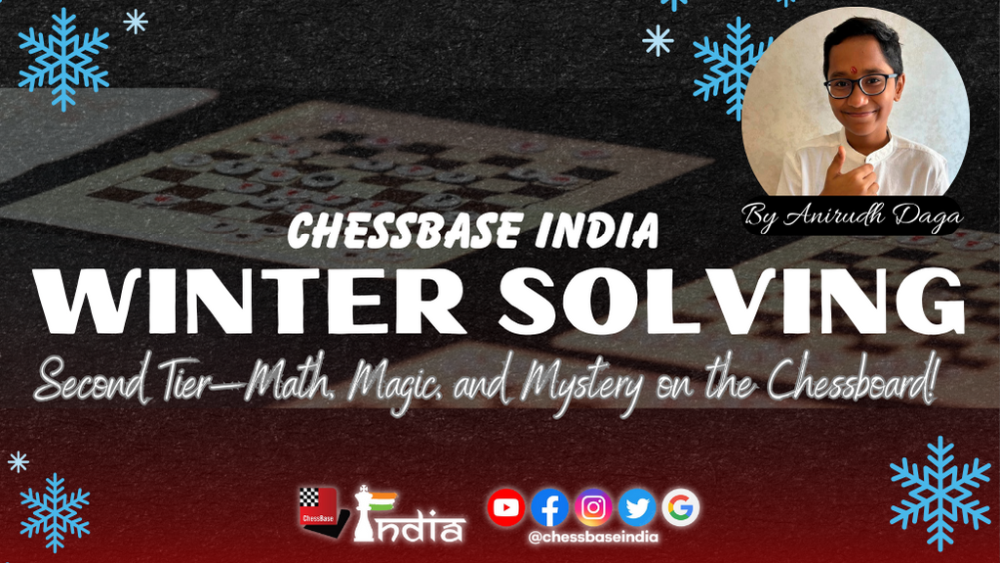 ChessBase India - The following Proof Game features the