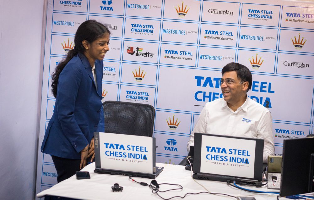 Vaishali R clinches Tata Steel Chess India Women's Blitz 2022