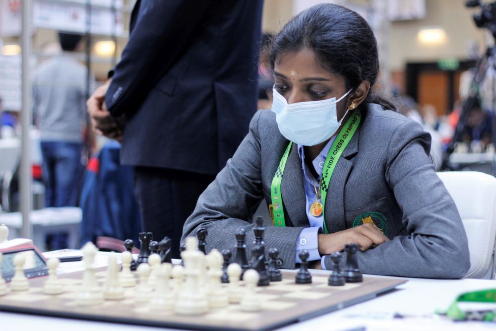 Chess Olympiad: India women's A team notches up 7th successive win to  maintain lead