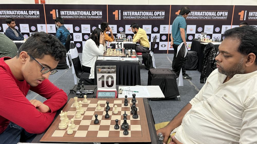 Maharashtra Open chess: Indian GMs Arjun Kalyan, Sengupta join Paichadze at  top after round 5