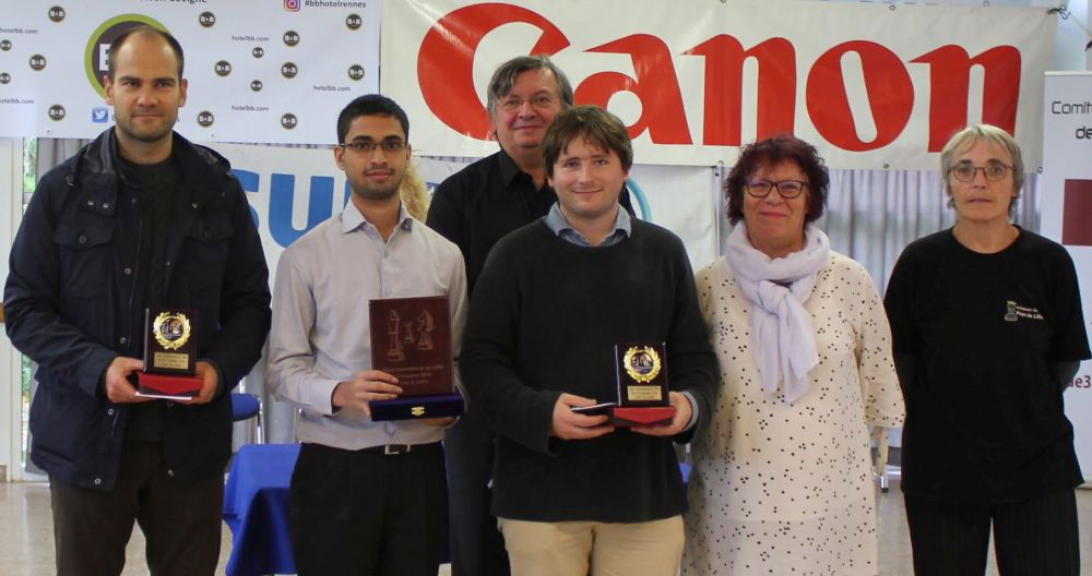 Christian Bauer wins 10th Martinique Open - Joel Gratien Memorial, Priyanka  second and Karthik third - ChessBase India