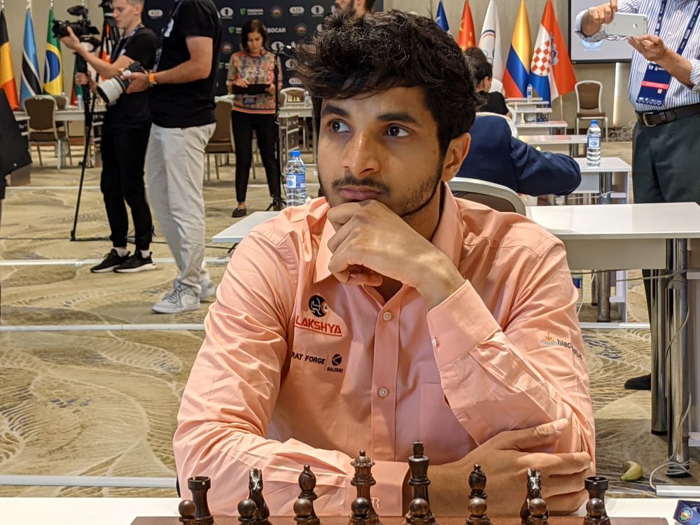 ChessBase India on X: Grandmaster Daniil Dubov, after Chingari Gulf Titans  won a crucial match against Ganges Grandmasters: I'm very proud of my  team, we came a long way!  / X