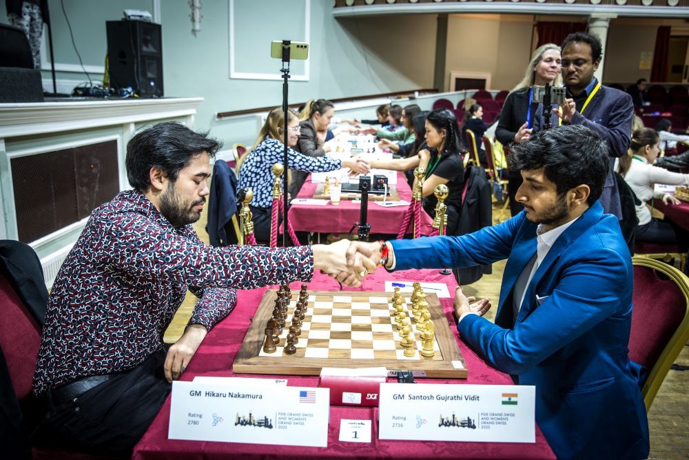 FIDE Grand Swiss: Praggnanandhaa Held By Aryan Chopra; Gukesh Draws With  Rauf Mamedov