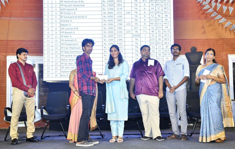 D.A.V. Groups of Schools, Chennai hosted the 'International FIDE