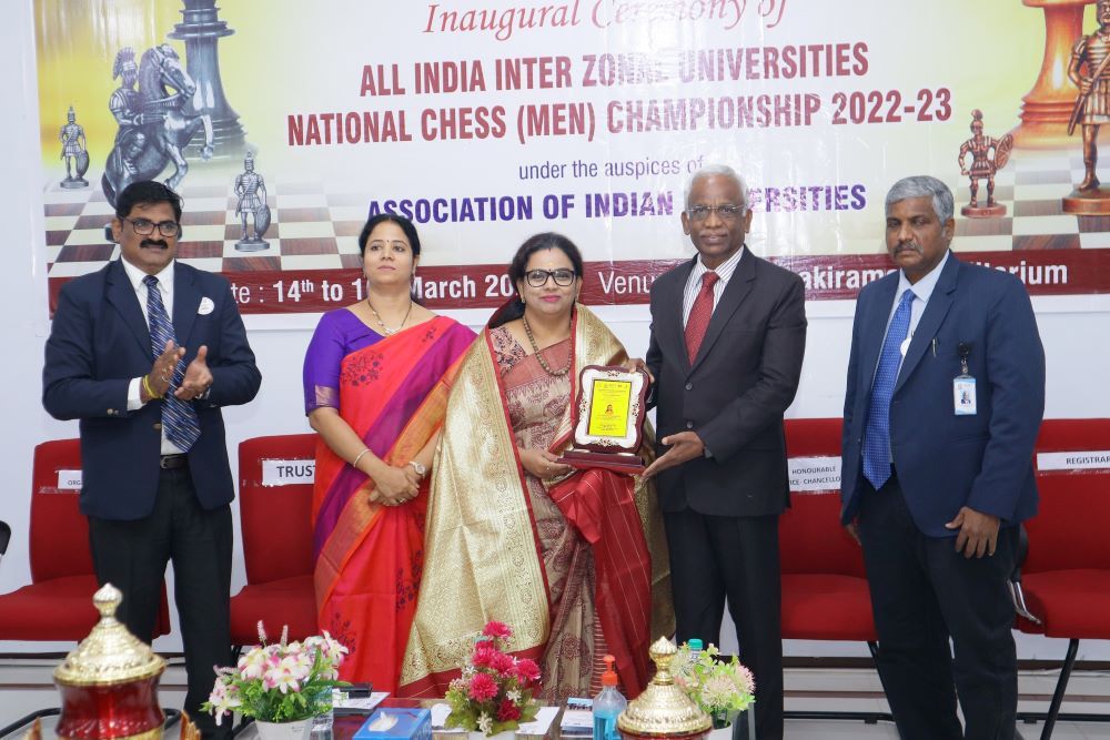 South Zone Inter University Chess Tournament for Men - 2022- 23 - Final  Results - Chennai Patrika - Tamil Cinema News, Kollywood News, Latest  Tamil Movie News, Tamil Film News, Breaking News, India News