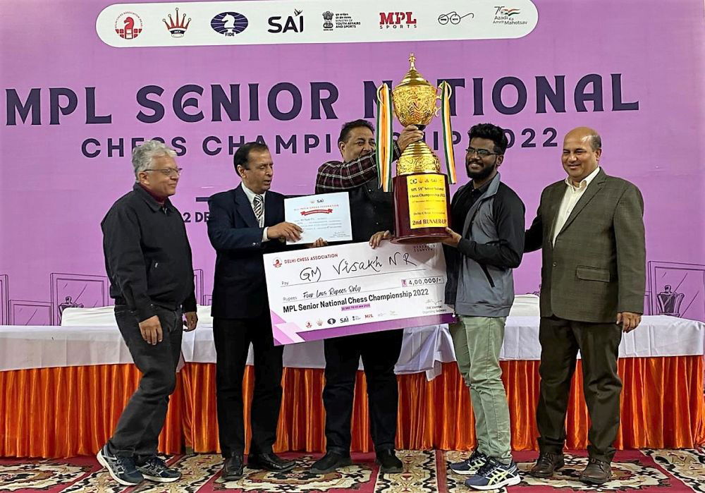 Karthik Venkataraman expresses relief after becoming India's latest chess  Grandmaster at Spilimbergo Open-Sports News , Firstpost