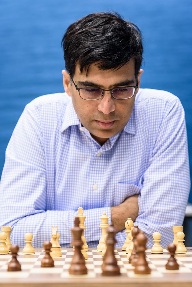 ChessBase India on Instagram: Vishy Anand as a father By Aruna Anand I  think Anand as a father is the most beautiful role I have seen him in.  Though Akhil understands that