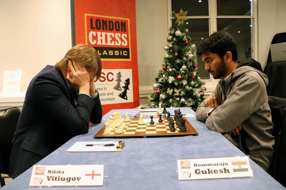 Ergaisi goes down to Harikrishna, Gukesh plays out a draw