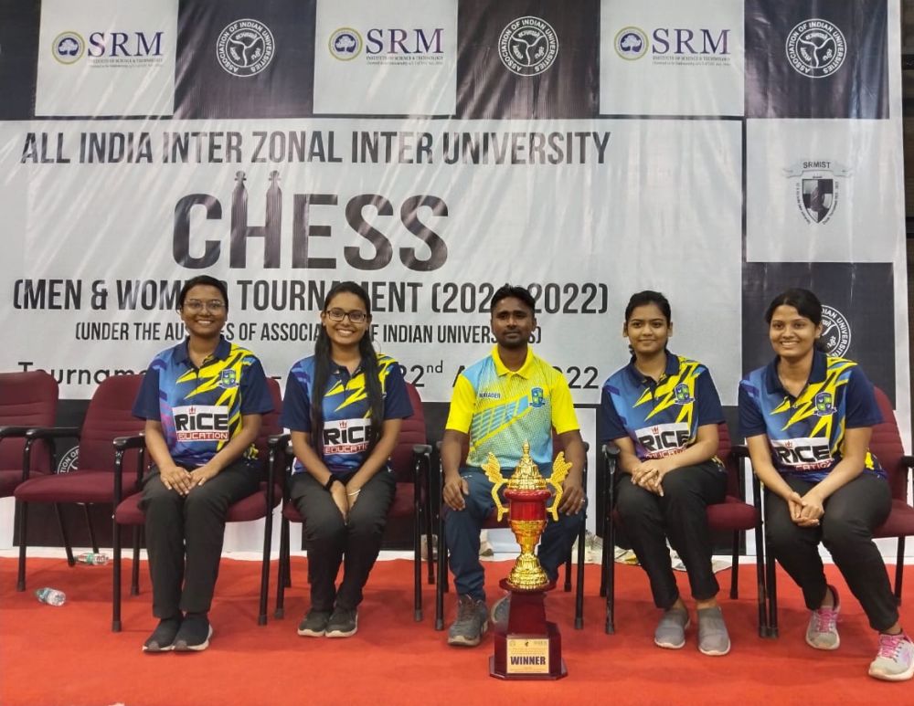 South Zone Inter University Chess Tournament for Men - 2022- 23 - Final  Results - Chennai Patrika - Tamil Cinema News, Kollywood News, Latest  Tamil Movie News, Tamil Film News, Breaking News, India News