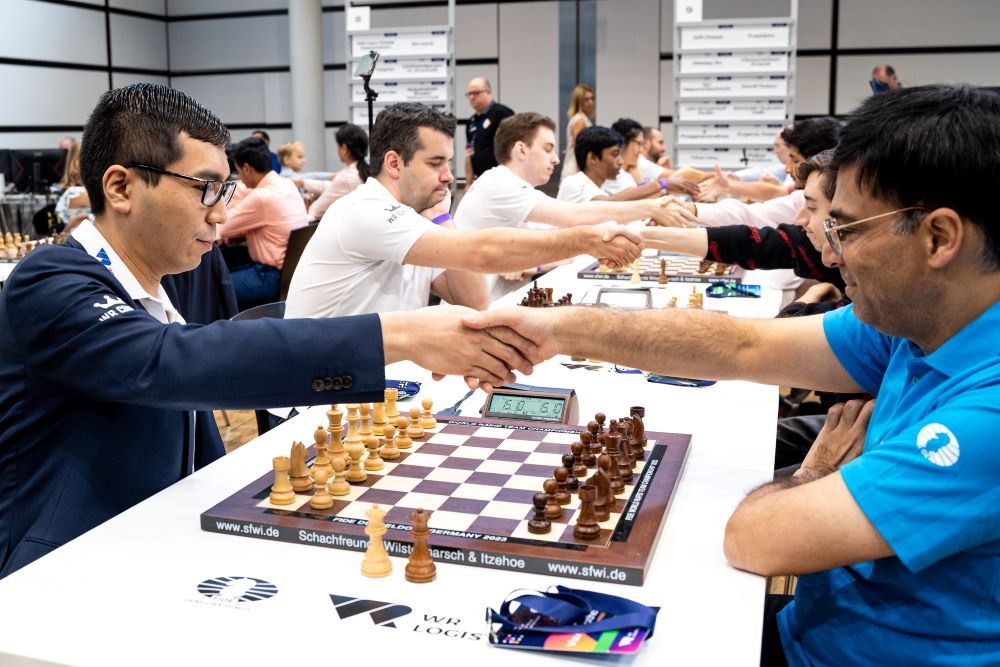 FIDE World Rapid Team 2023 R5-8: WR Chess increases their sole lead,  Praggnanandhaa wins four in-a-row - ChessBase India