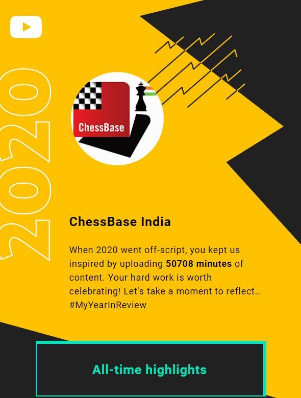 ChessBase India is now verified on Twitter! Special thanks to